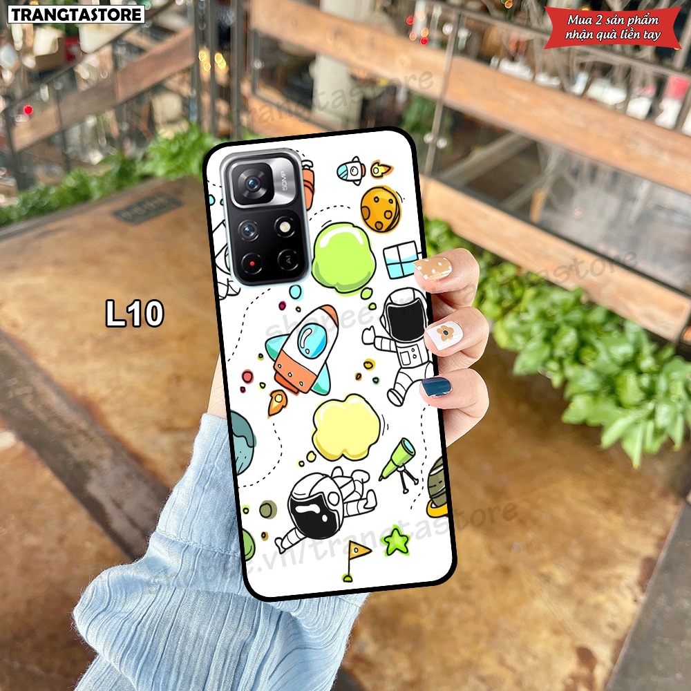 Ốp lưng Xiaomi Redmi 10 - Redmi Note 11 4G 5G - Redmi Note 11s Pro 4G 5G - Redmi Note 11 Pro+ dễ thương - in hình vũ trụ