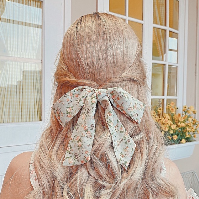 Kẹp Nơ Hoa Bownie Handmade Annie Ribbon