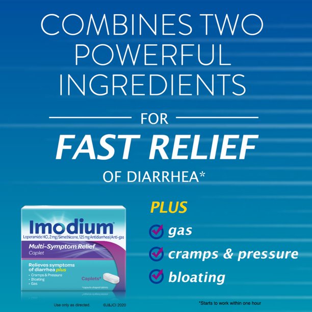 [DATE 05/2023 &amp; 06/2023] IMÔDIUM MULTI-SYMPTOM RELIEF 12 CAPLETS (12 VIÊN)
