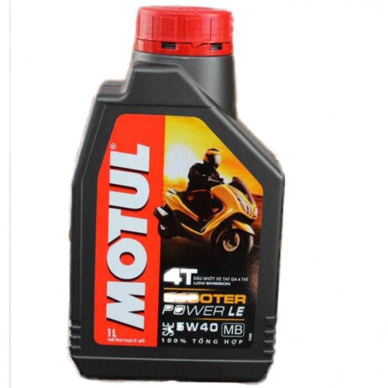 Sản Phẩm Nhớt xe máy Motul Scooter Power LE 5W40 1Lit [Dành cho xe ga đời mới]