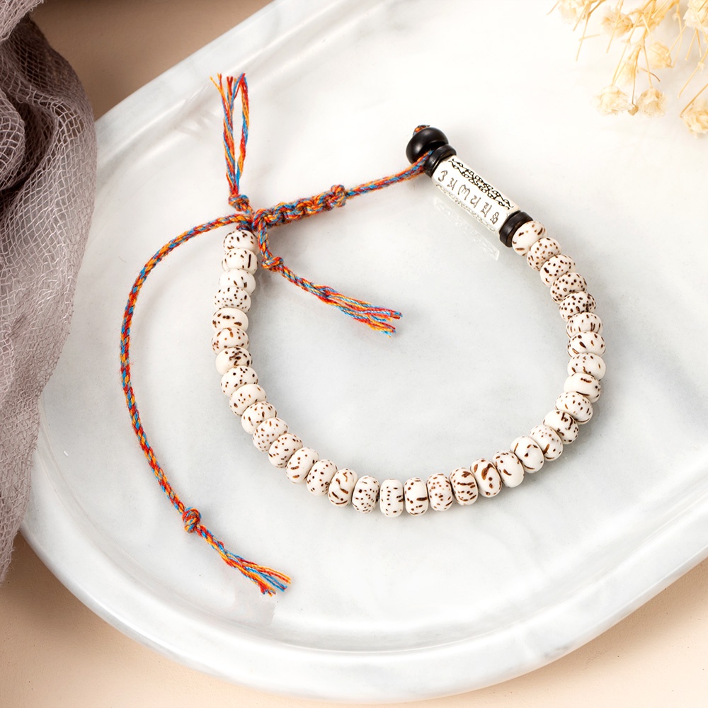 Vòng Tay Chuỗi Hạt May Mắn Phong Cách Phật Giáo