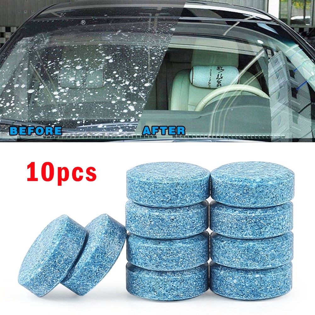 Bộ 10 Dụng Cụ Vệ Sinh Kính Chắn Gió Xe Hơi Tiện Lợi