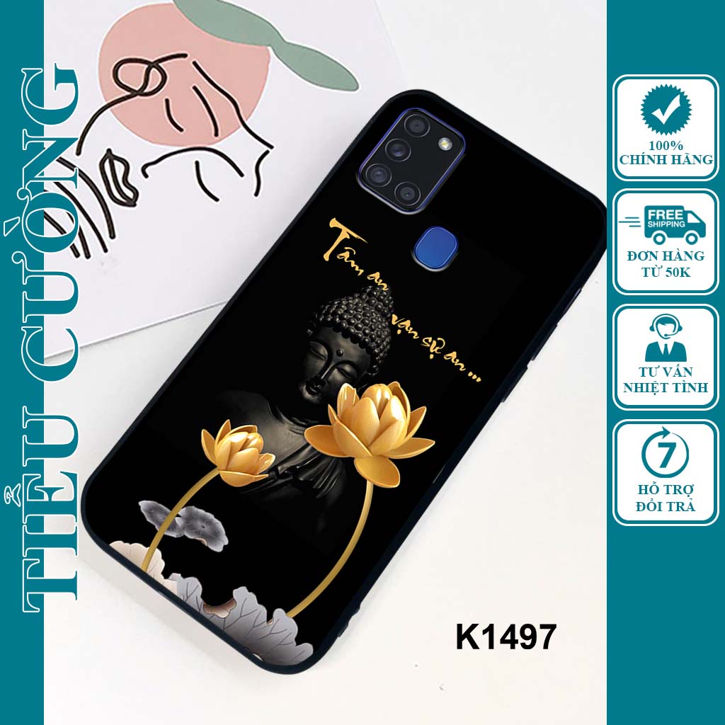 Ốp Samsung A21s in hình thư pháp siêu đẹp, bền và rẻ