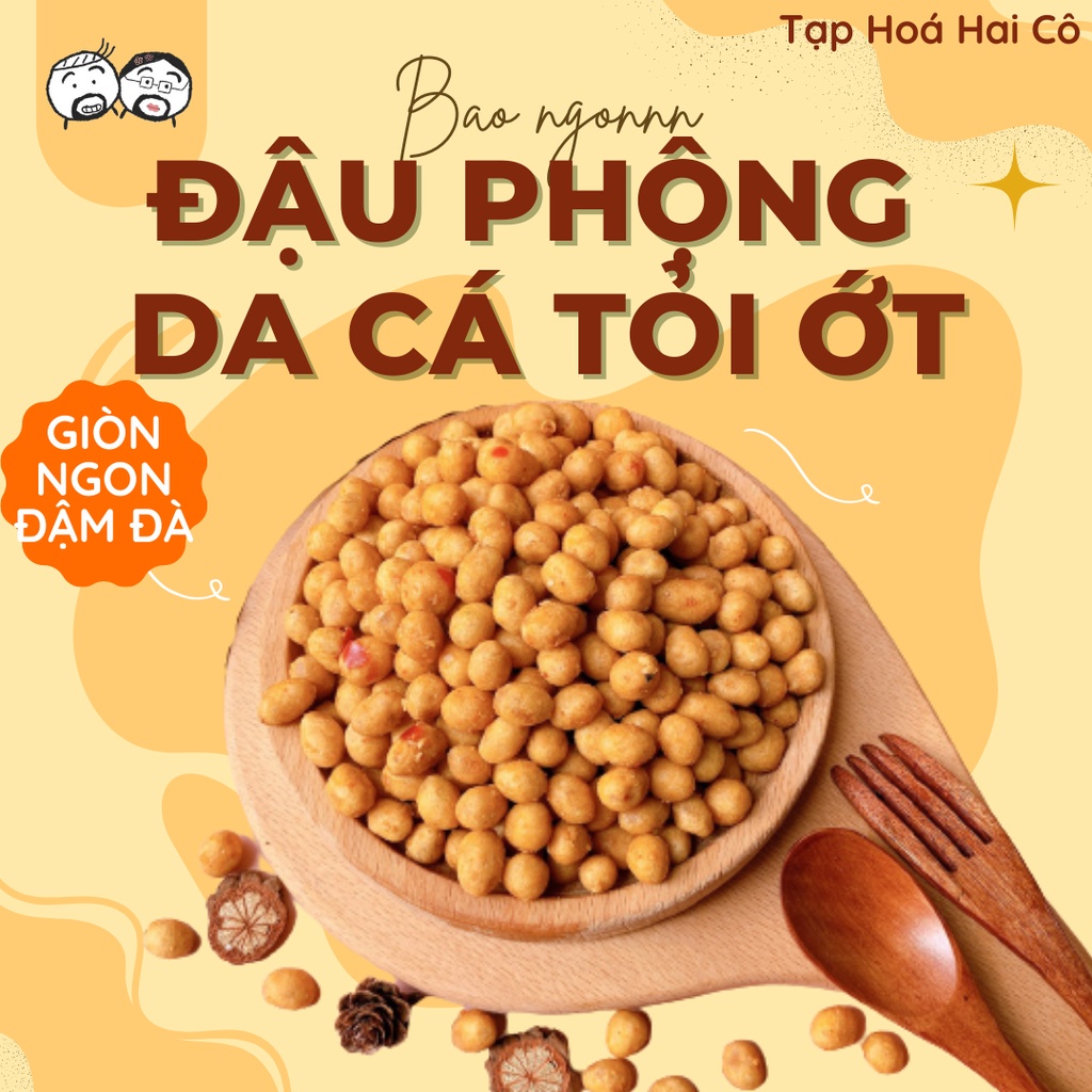 ĐẬU PHỘNG DA CÁ TỎI ỚT HŨ 500G