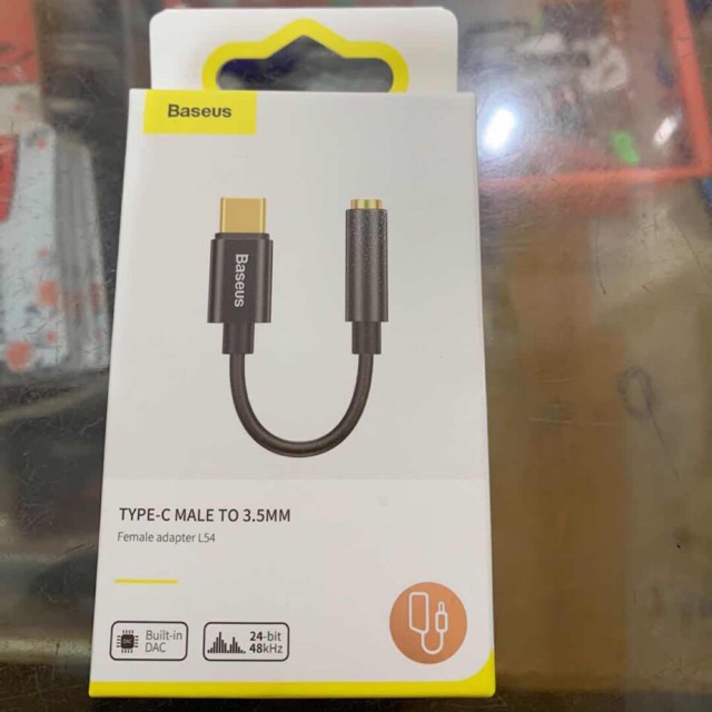 Chuyển tai nghe Baseus chân Type C L54 chính hãng