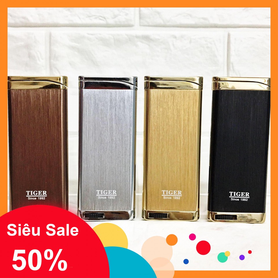 [-30%] bật lửa khò Tiger siêu mỏng cực sang trọng