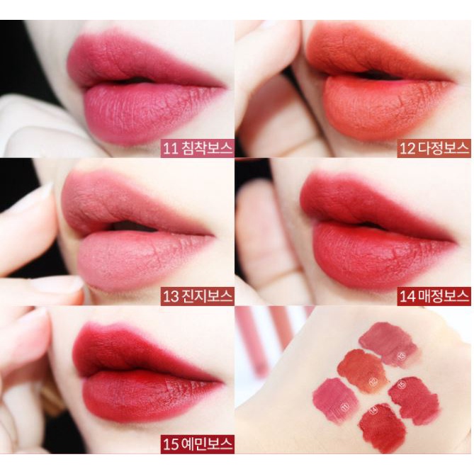 Son Kem Lì, Lên Màu Chuẩn Hàn Quốc Bbia Last Velvet Lip Tint 5g