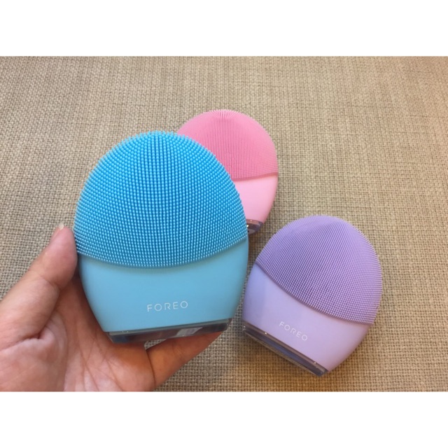 Máy rửa mặt và massage chống lão hóa Foreo Luna 3 chính hãng - hàng trưng bày