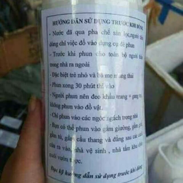 Thuốc phun muỗi sinh học
