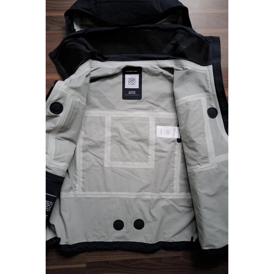 Koppencap Blouson rain jacket hàng xuất Pháp, chính hãng xịn 100%. Blouson, dáng ngắn Mã 002