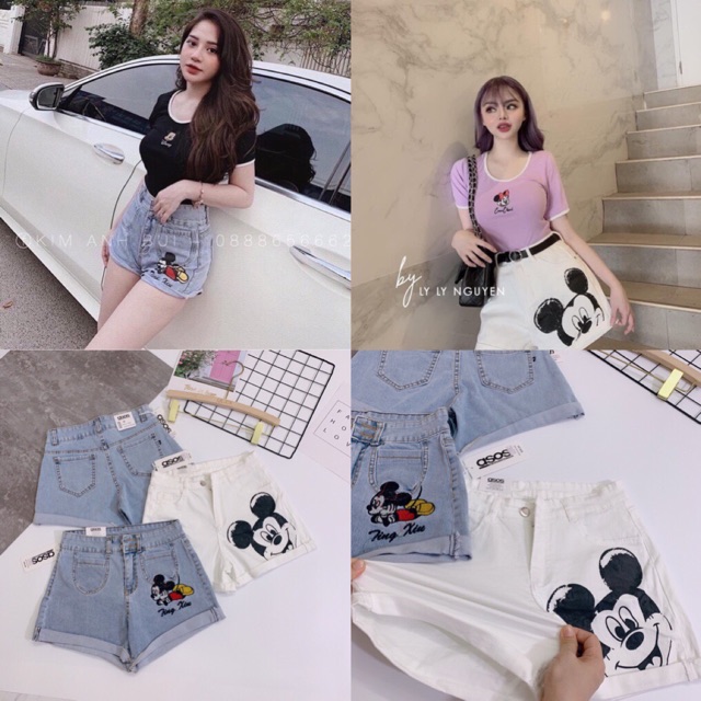 XẢ KHO BÁN SỈ QUẦN SOOC BÒ TÚI ỐP 2 MAU MÍC KI CHO NỮ