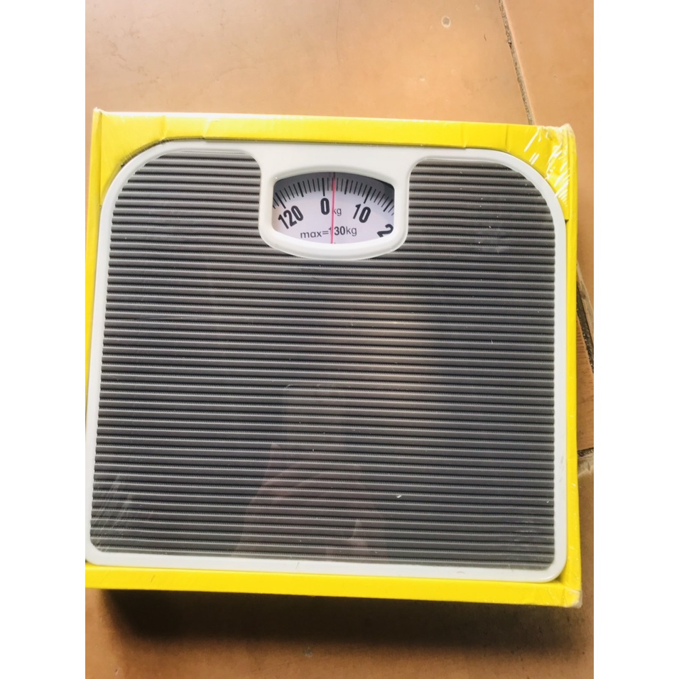 cân sức khỏe cơ học cân tối đa 130kg bề mặt chống trơn trượt