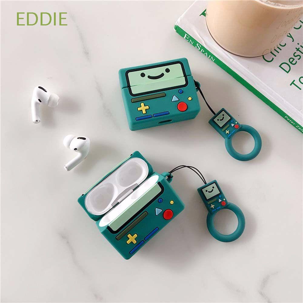 Vỏ Bảo Vệ Hộp Sạc Tai Nghe Airpods 1 2 Bằng Silicon Hình Máy Chơi Game Cầm Tay Finn Và Jake
