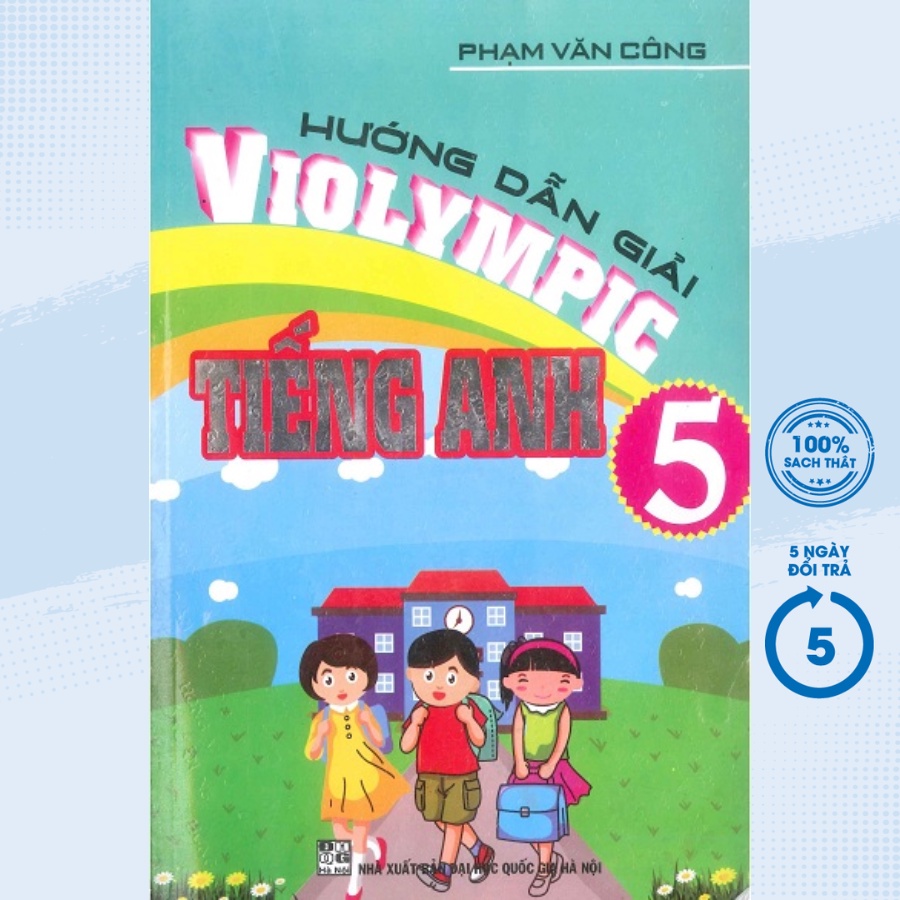 Sách Tham Khảo - Hướng Dẫn Giải Violympic Tiếng Anh Lớp 5 - HA