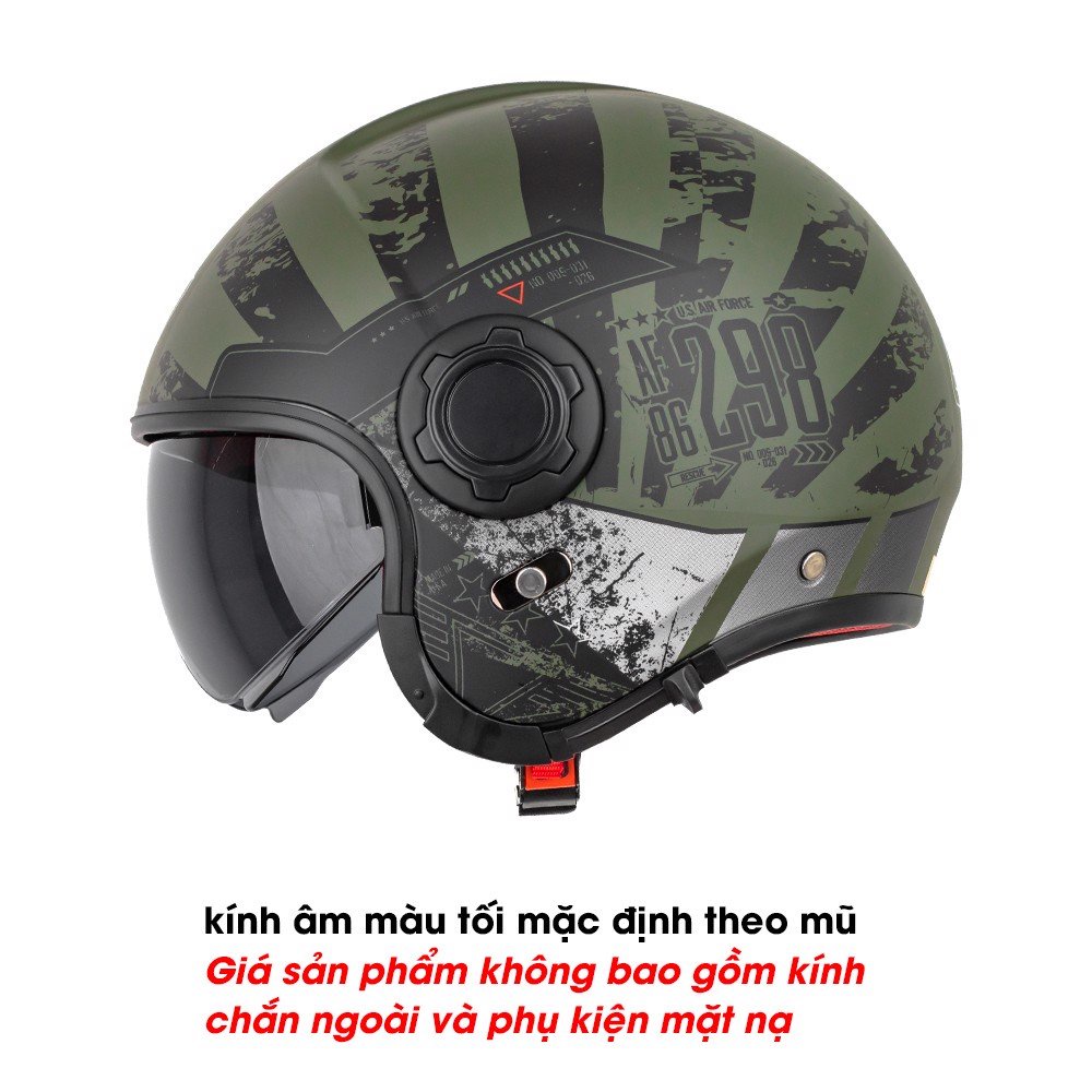 Mũ bảo hiểm 3/4 Ego E5