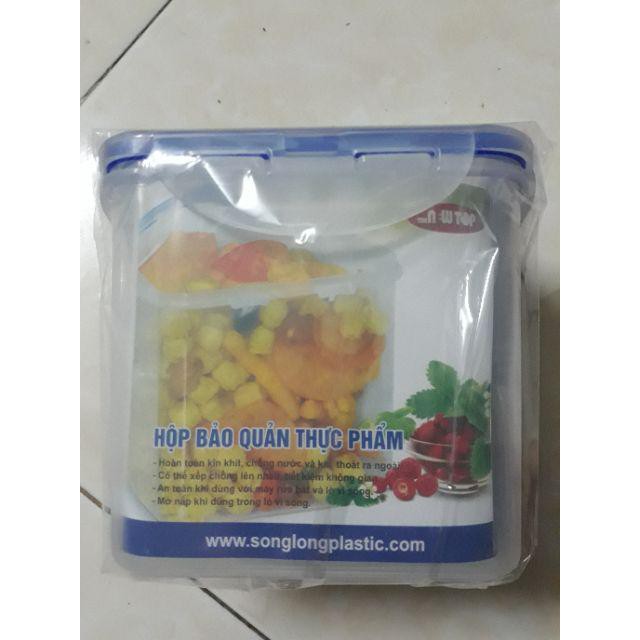 [KHO SỈ] Combo 3 hộp thực phẩm 4 khóa - Song Long