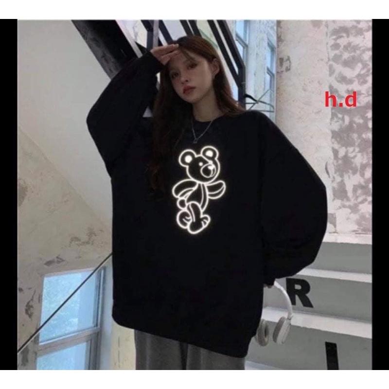 Áo nỉ chuột Micky phản quang HD6