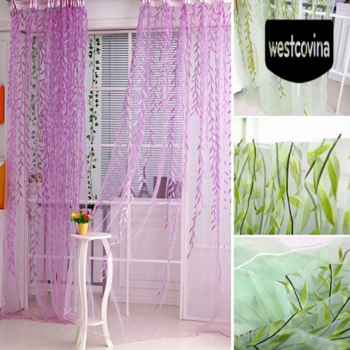 [Hot]☀ Rèm Cửa Sợi Dây Liễu Trang Trí Nhà Ở
