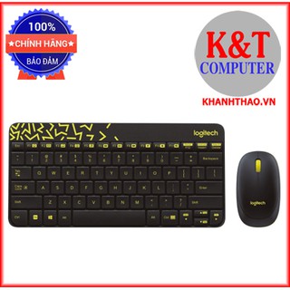 Bộ Bàn Phím Và Chuột Không Dây Logitech MK240 - Hàng Chính Hãng