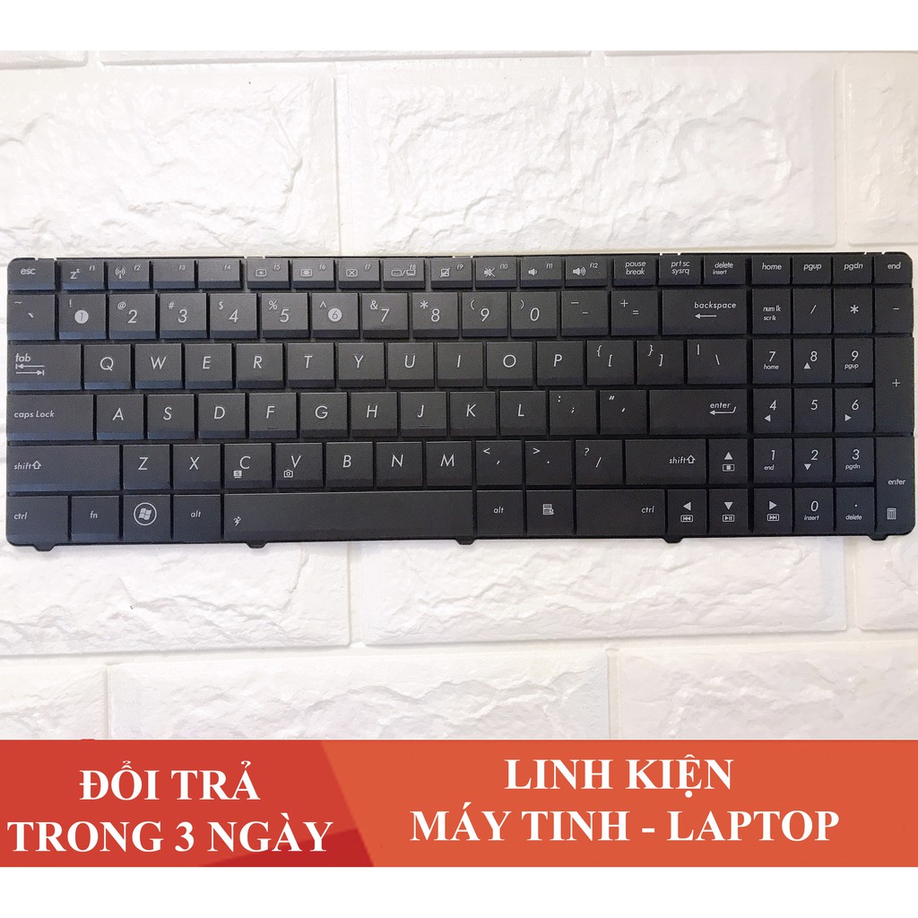 Phím Laptop Asus K53 K53S  X53E X53SC A53E K72JK X55A X55C X55U X55VD X55 X55X Chất lượng Cao