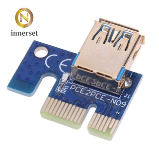 Cáp Chuyển Đổi Pci-E Riser 60cm Pci-E Riser1X16X Pci-E Usb3.0 009s