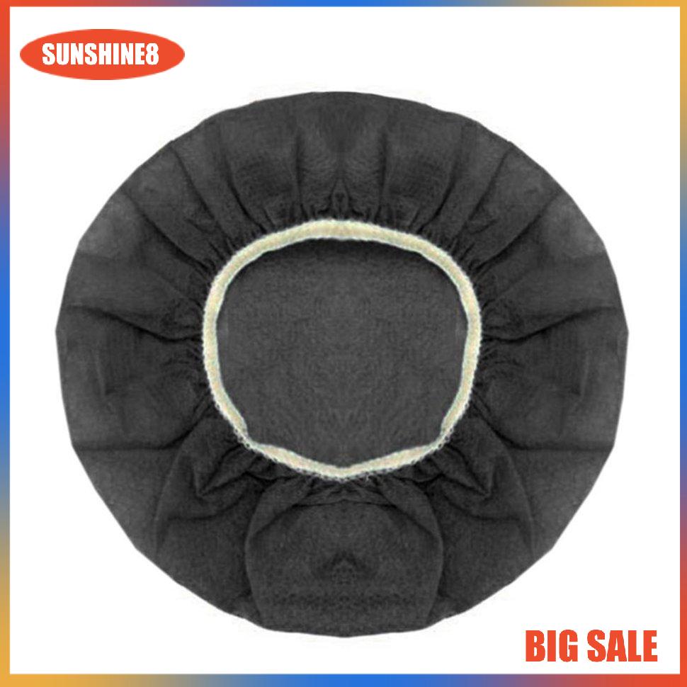 【SUN】100 Pcs/set Disposable Headphone Cover Sweatproof Stretchable Ear Pad