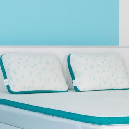 Gối Foam Aeroflow Nhật Bản fCloud 43x63cm mềm mại nâng đỡ, phân tán lực bảo hành Vua Nệm