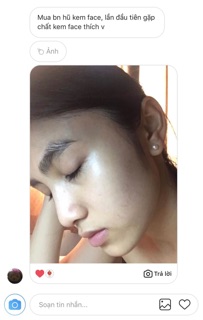 Kem face phấn Velvet Handmade