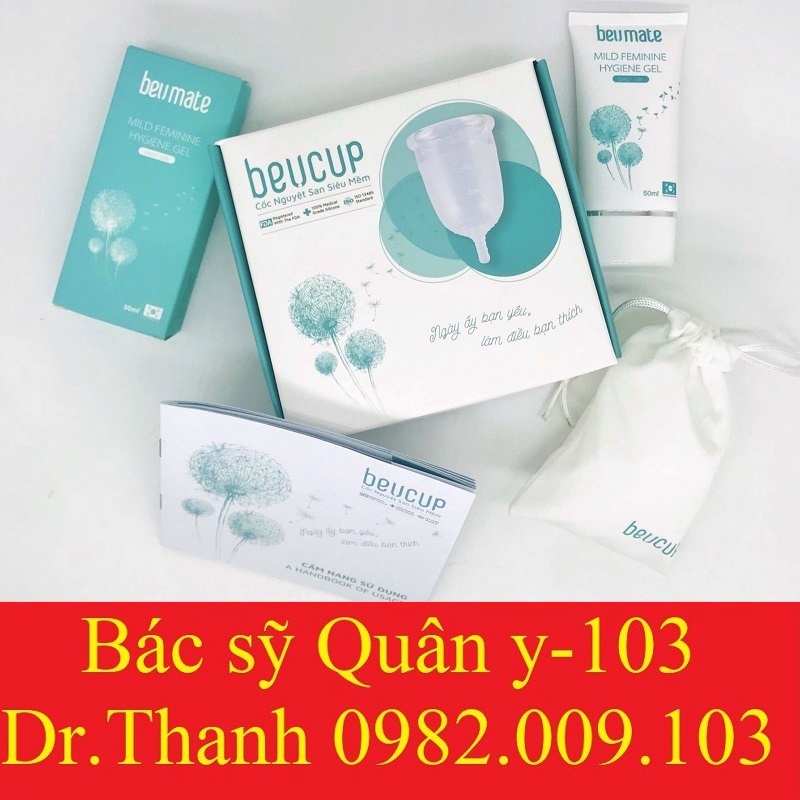 Cốc nguyệt san beucup - tặng kèm cốc tiệt trùng - ảnh sản phẩm 9