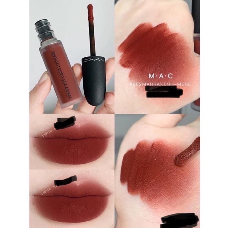 Son kem Mac powder kiss liquid lip colour