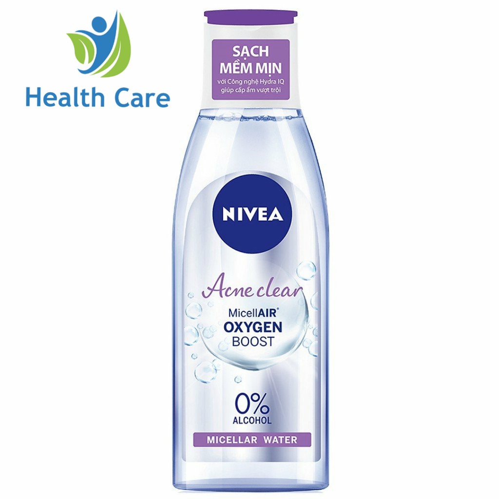 Nước tẩy trang Nivea cho da mụn Acne Care Makeup Clear Micellar Water