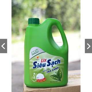 Nước rửa chén lix trà xanh 1,5kg