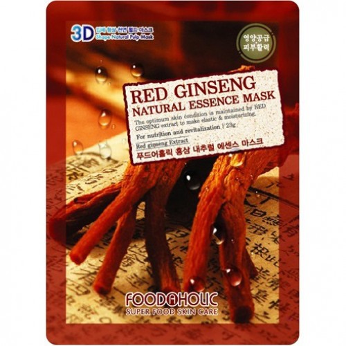 Mặt nạ 3D Hồng sâm Food A Holic (Red ginseng)