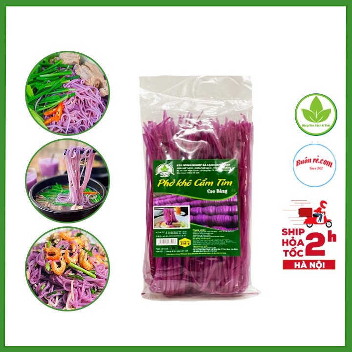 Phở cẩm khô (500G) đặc sản Cao Bằng - Phở khô dai ngon ăn kiêng, giảm cân 01578