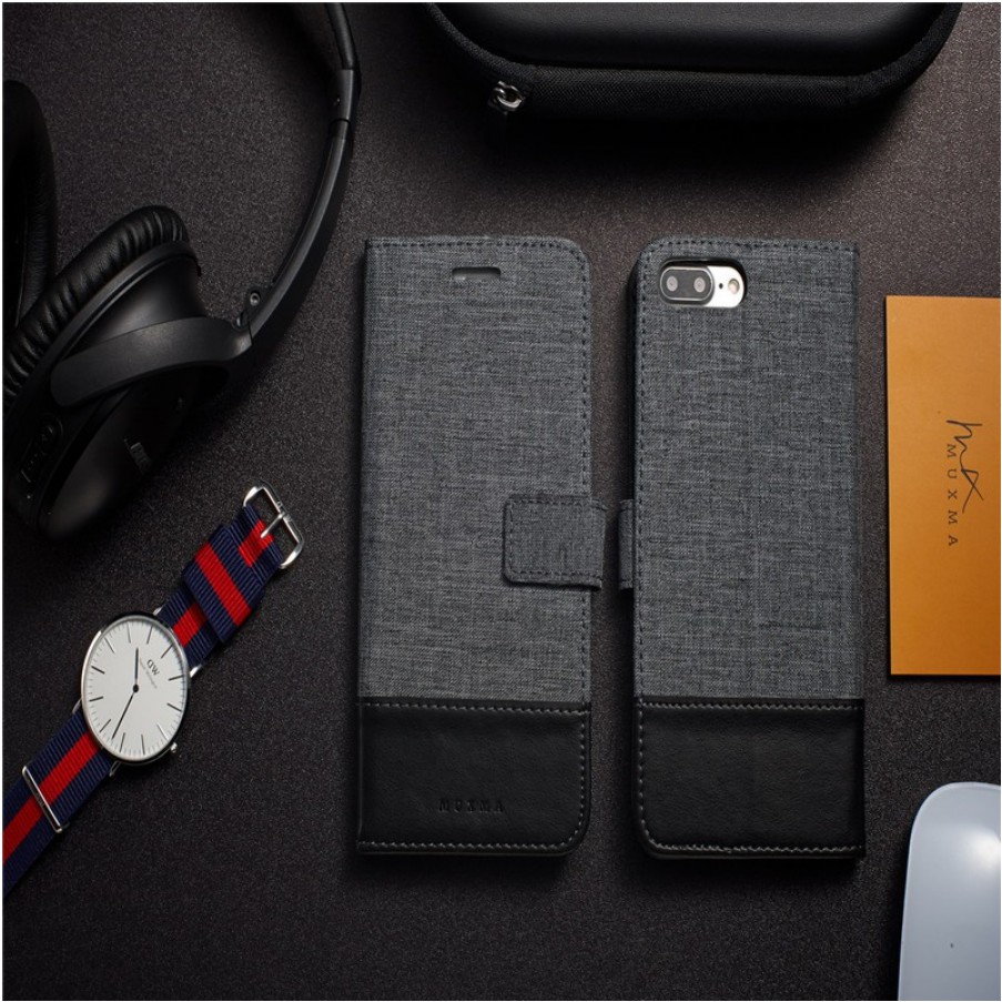 [iPhone] Bao da cho iPhone 6/6s/6Plus/6SPlus/7/8/ 7 8 Plus có ngăn đựng thẻ - Sang trọng | BigBuy360 - bigbuy360.vn