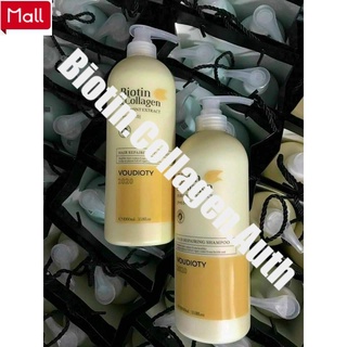 🛑FreeShip🛑Cặp Dầu Gội Xả Biotin Collagen Vàng | Phục Hồi Kích Thích Mọc Tóc ⚜️Hàng Chính Hãng⚜️ Ⓒ 79 _Shopee Mall