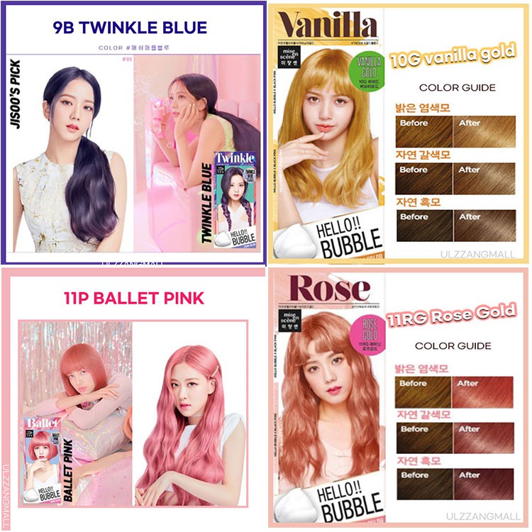 Thuốc Nhuộm Tóc Dạng Bọt Hello Bubble