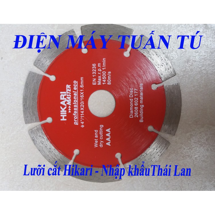 Lưỡi cắt gạch Hikari - Dùng cho máy cắt cầm tay