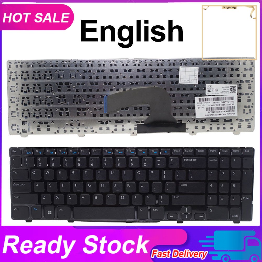 Bàn Phím Thay Thế Us / Ru Cho Dell Inspiron 15 3521 15r 5521