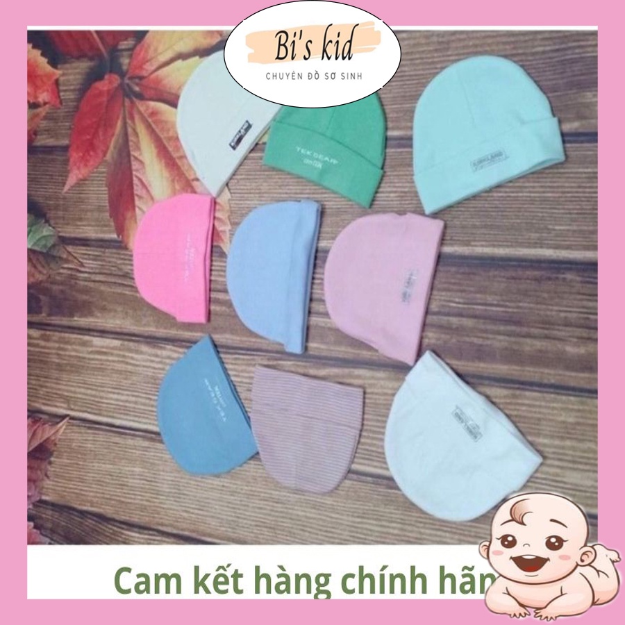 Mũ sơ sinh cao cấp cho bé chất cotton mềm mại dễ chịu