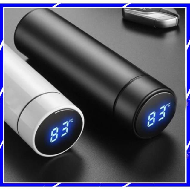 Bình Giữ Nhiệt Có Nắp Cảm Ứng Nhiệt Độ Inox 304 Cao cấp - 500ml