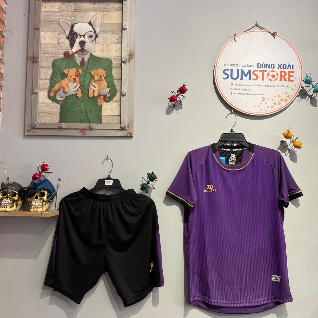 Quần Áo Bóng Đá Không Logo BulBal Sonic 2  - Áo Đấu Cực Đẹp, Cực Hot 2022