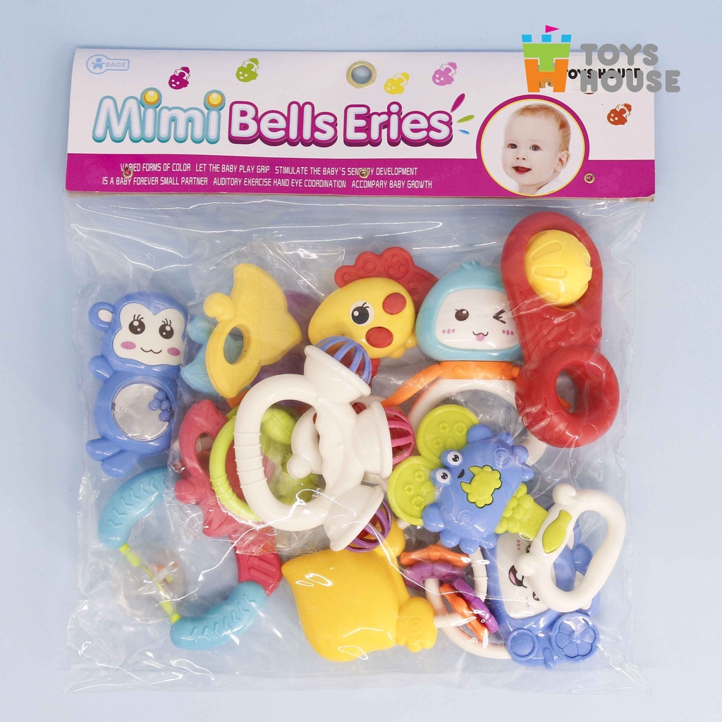 Túi đồ chơi xúc xắc 10 món Toyshouse 776-16