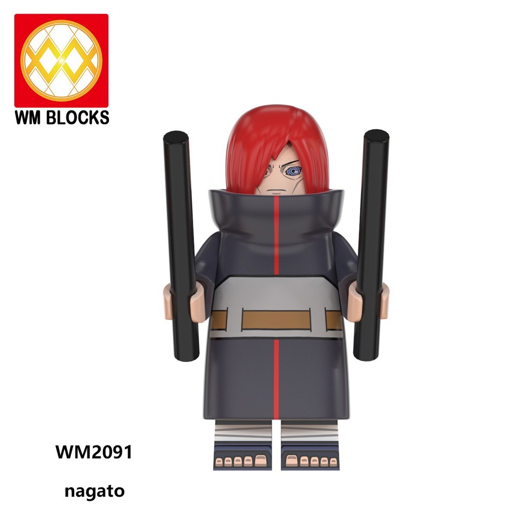 BỘ ĐỒ CHƠI XẾP HÌNH LEGO Minifigure SASUKE, Lego NARUTO, Lego Lính Swat