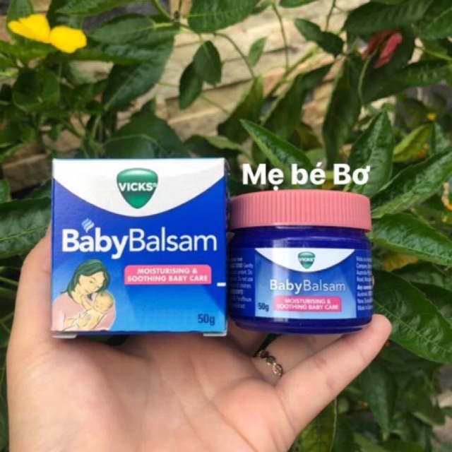 Dầu bôi ấm ngực Baby Balsam Vicks Úc cho bé