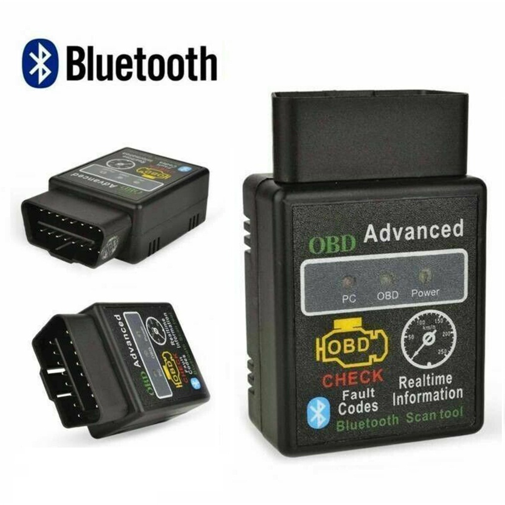 Thiết Bị Chẩn Đoán Lỗi Ô Tô Obd 2 Bluetooth V2.1 Cho Android Elm327 Obd-Ii