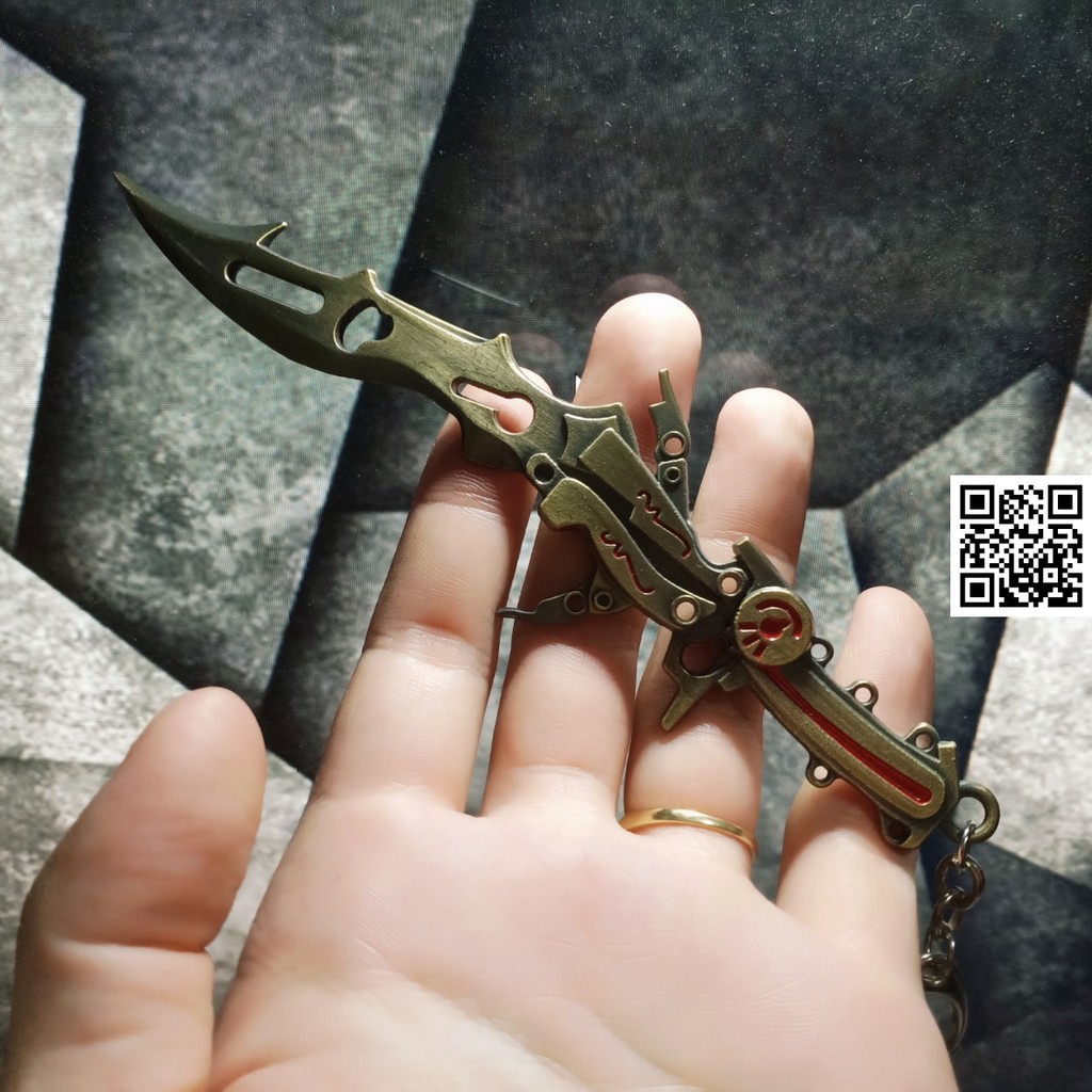 1583 Mô hình Gunblade Tensa Ebony Crossing Anime Final Fantasy XIII Bleach evil May Cry 5 Black Cat