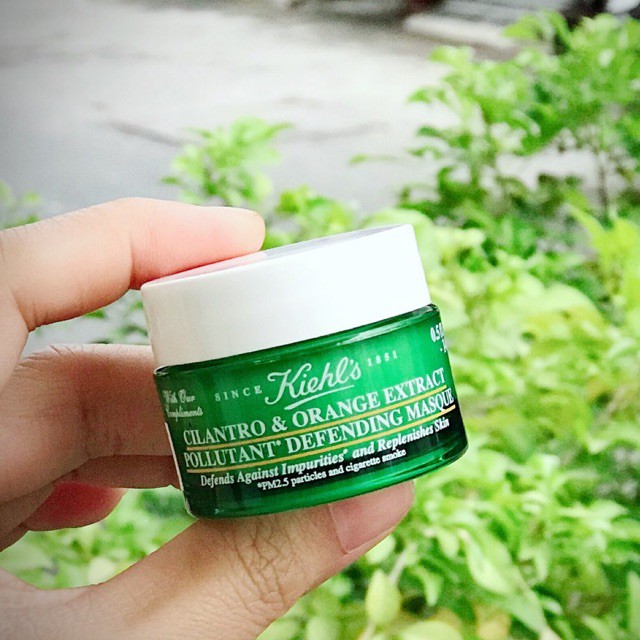 💥 Mặt nạ ngủ ngò thải độc da Kiehl's Cilantro & Orange