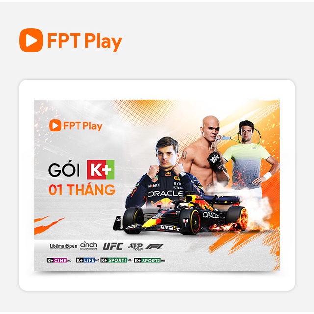 Gói K+ 1 tháng tại Web/ App / Smart TV/ set top box có ứng dụng FPT Play