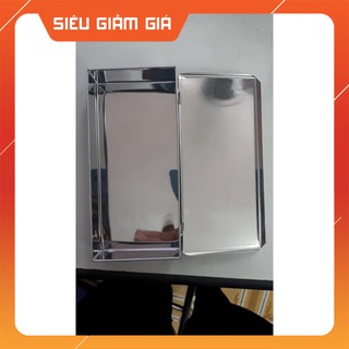 Hộp inox chữ nhật bé